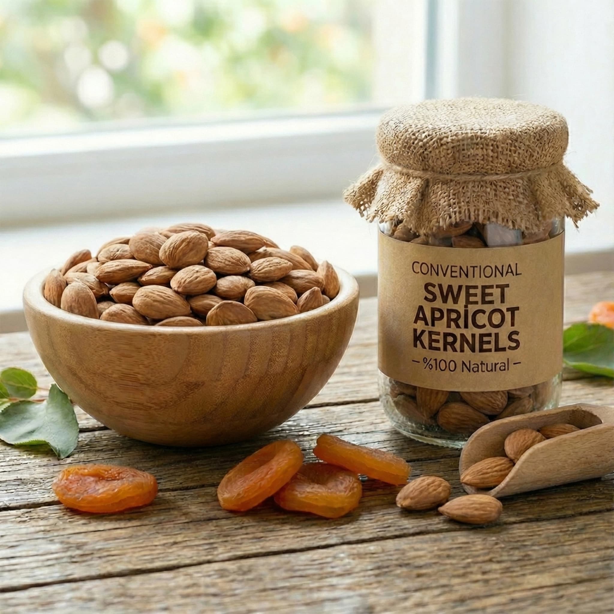 Konvansiyonel Tatlı Kayısı Çekirdeği