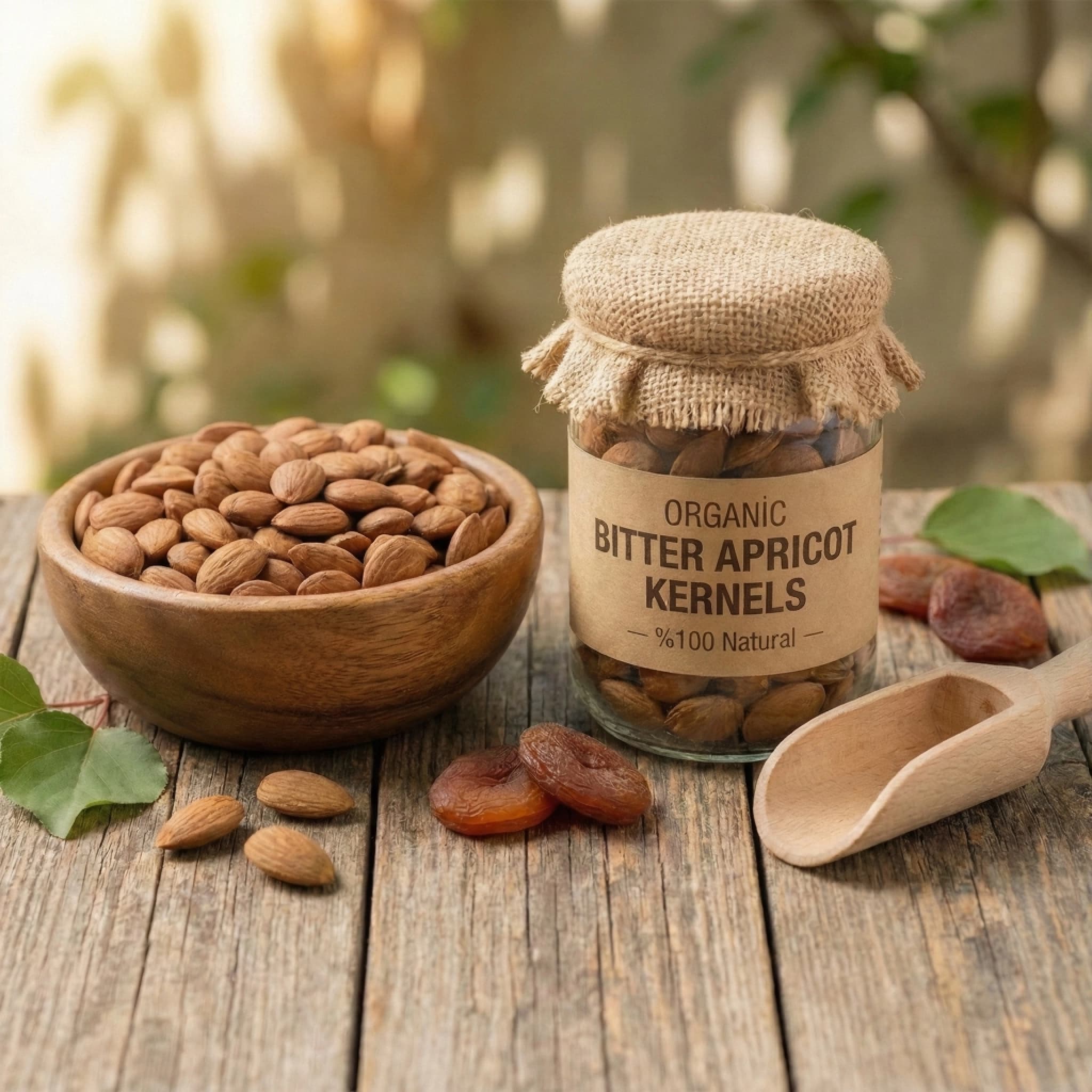 Organik Acı Kayısı Çekirdeği